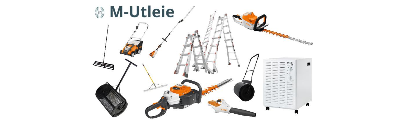 Lei profesjonelle hagemaskiner og redskaper i Stavanger. Vi tilbyr Stihl-utstyr for plen, trær og uteområder. Kort- og langtidsleie.